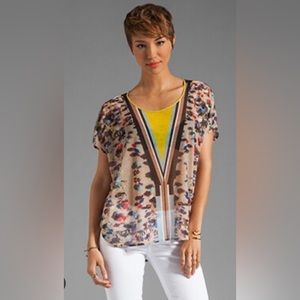 Clover Canyon Beach Print Top